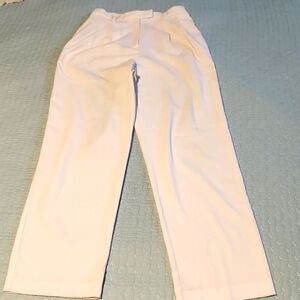 Wide Leg Liz Claiborne Cream Trousers 6